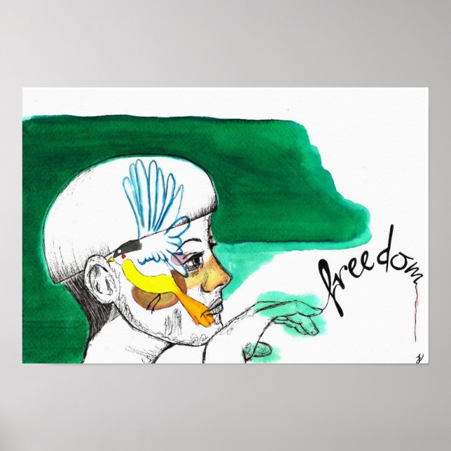 Poster "Liberdade" (Frente)