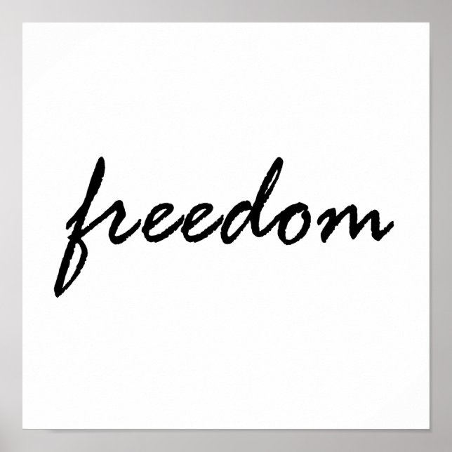 Poster Liberdade (Frente)