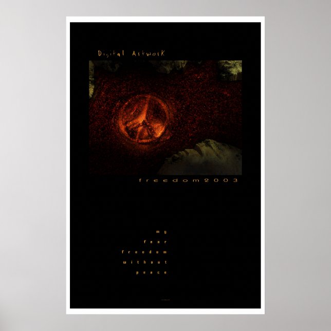 Pôster Liberdade 2003 (Frente)