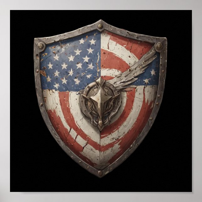 Poster Liberdade Americana (Frente)