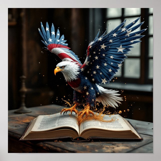 Poster Liberdade Americana Revelada  (Frente)