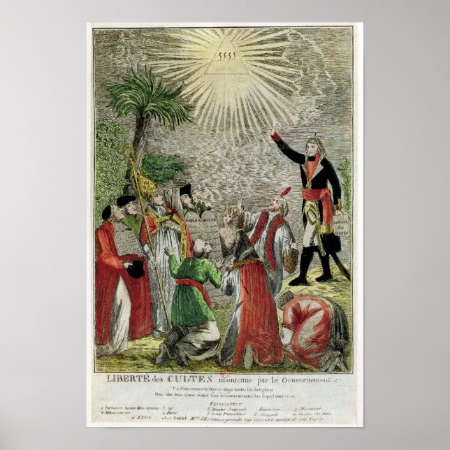 Pôster Liberdade de Culto (Frente)