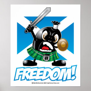 Poster Liberdade de Haggis