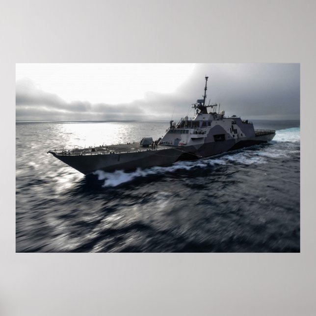 Poster Liberdade do USS (LCS 1) (Frente)