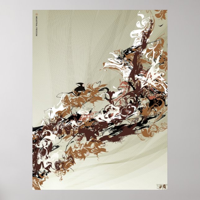 Pôster Liberdade industrial (Frente)