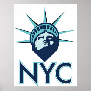 Poster Liberdade NYC