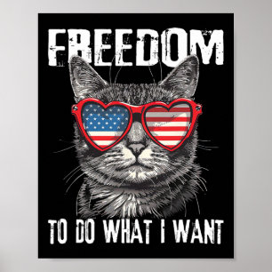 Poster Liberdade Para Fazer O Que Eu Quero 4 De Julho Gat