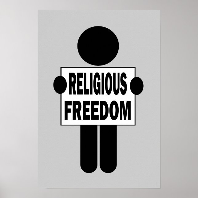 Poster Liberdade religiosa (Frente)