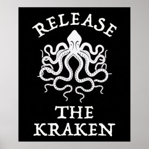 Poster Libere o Kraken