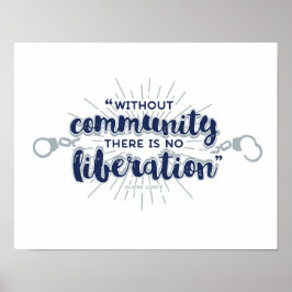 Pôster Libertação - 11x14