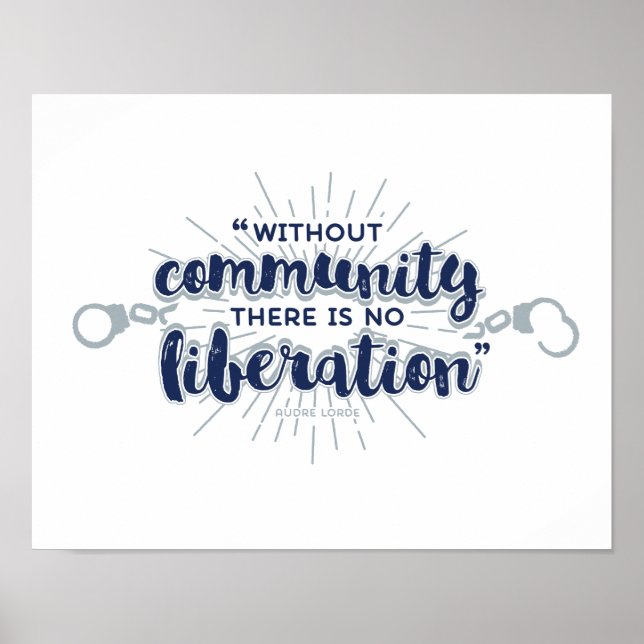 Pôster Libertação - 11x14 (Frente)