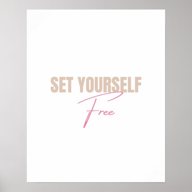 Poster Liberte-se (Frente)