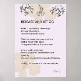 Poster Liberte-se e solte-se.