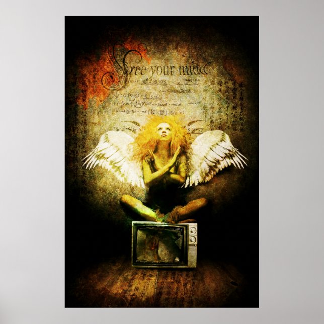 Poster liberte sua mente (Frente)