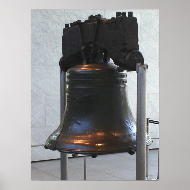 Pôster Liberty Bell - Filadélfia, Pensilvânia (Frente)