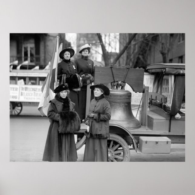 Pôster Liberty Bell for Sufrage: 1916 (Frente)