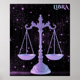 Poster Libra Celestial – Arte Astrológica