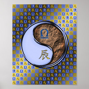 Poster Libra e Dragão da Terra