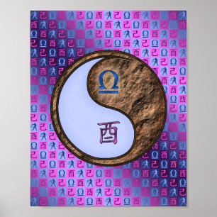 Poster Libra e Earth Rooster