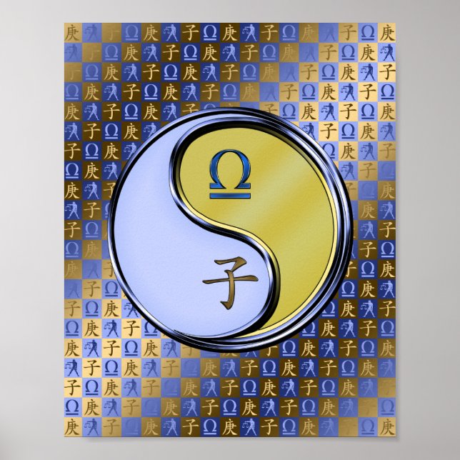 Poster Libra e Rato Metálico (Frente)