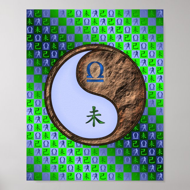 Poster Libra e Terra Goat (Frente)