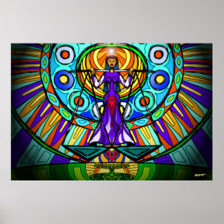 Poster Libra Escalas (Balanço e Justiça)