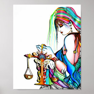 Pôster Libra Mulher