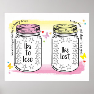 Poster Libras Perdidas Esmagamento Motivacional Perda de