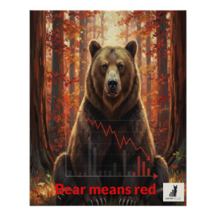 Pôster Lição 2: Urso significa vermelho