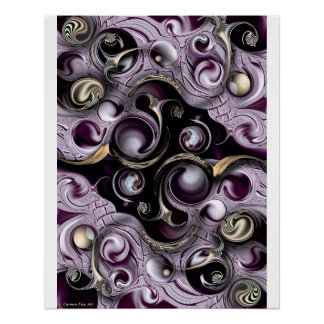 Pôster "Lição da criação", Poster brilhante