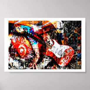 Pôster Lição da guitarra