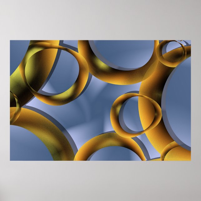 Pôster Lição de geometria. (Frente)