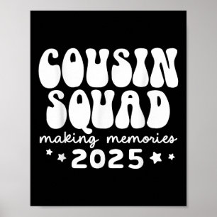 Poster Licença de Memórias do Fazer 2025 do Cousin Squad