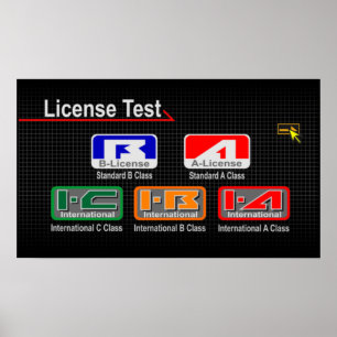 Poster Licença Gran Turismo 2