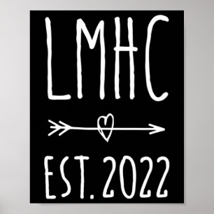 Poster Licenciado Lmhc Licensed Mental Health Advisory Gr