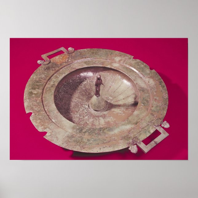 Poster Lid of a krater (Frente)