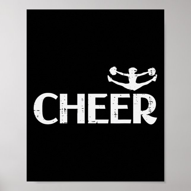 Poster Líder de Torcida Cheer Cheerleading Equipe Esquadr (Frente)
