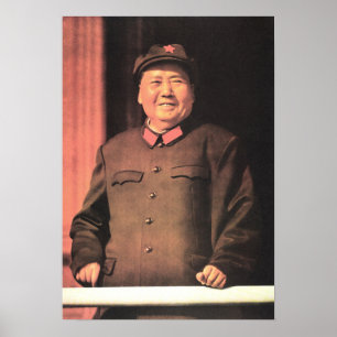 Poster Líder Excelente do presidente Mao Zedong 1968 CCP