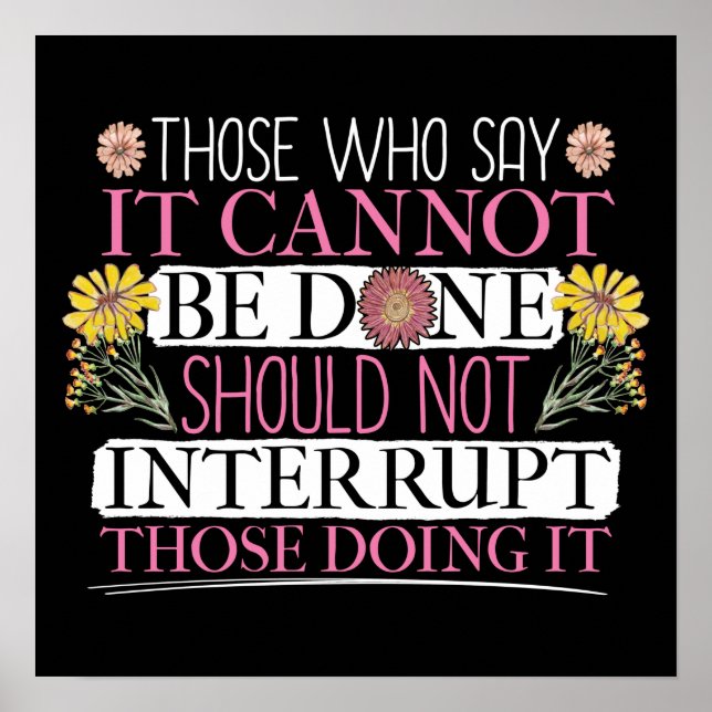 Poster Líder Feminina Empoderada (Frente)