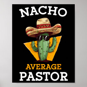 Poster Líder Religioso do Pastor Média Nacho Pastor Pasto