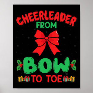 Poster Liderança de Torcida do Arco aos Pés Cheerleading