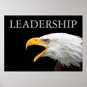 Poster Liderança inspirador Eagle
