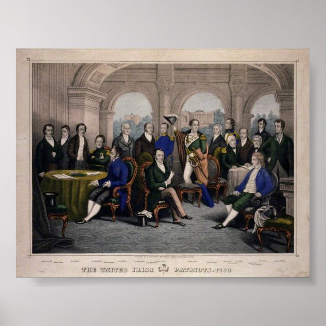 Poster Liderança Unida em Irishmen (Frente)