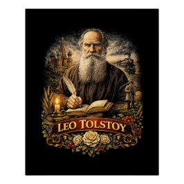 Pôster Lie Tolstói