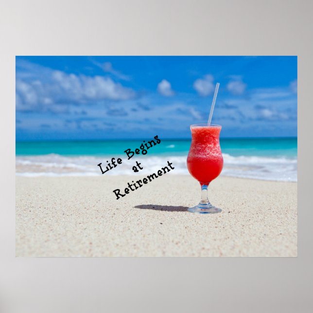 Pôster Life Begins at Retirement (Frente)