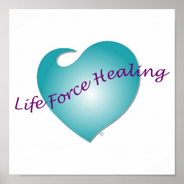 Pôster Life Force Healing (Frente)