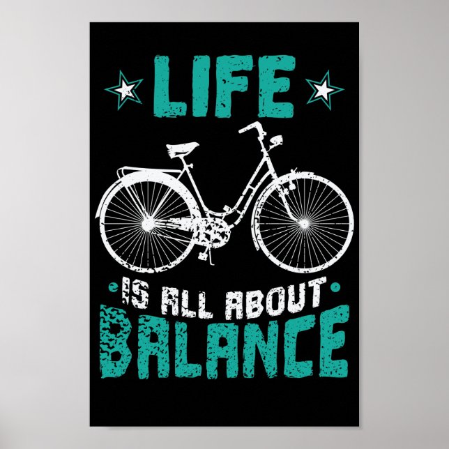 Poster Life is all about Balance (Frente)