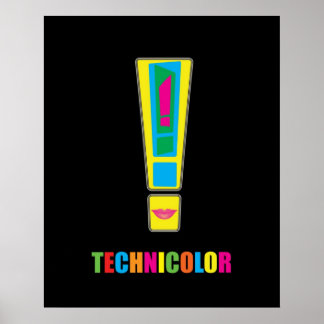 Poster Life Live Technicolor