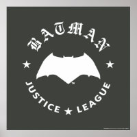 Liga da Justiça | Batman Retro Bat Emblem