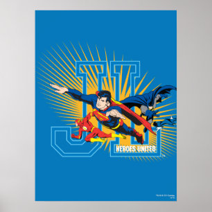 Pôster Liga da Justiça Heroes United